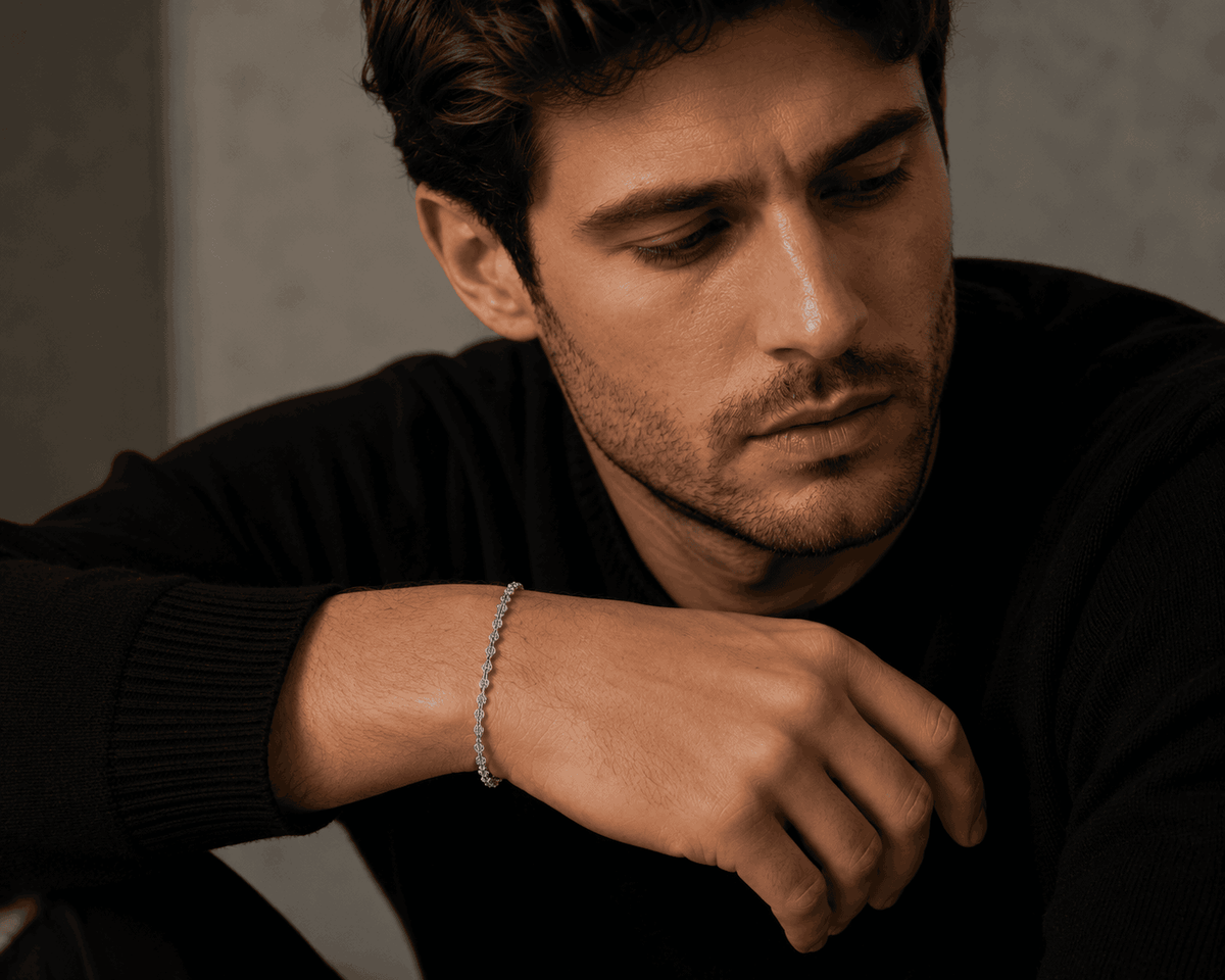 Men's Bracelet Aortas Diamond Jewels