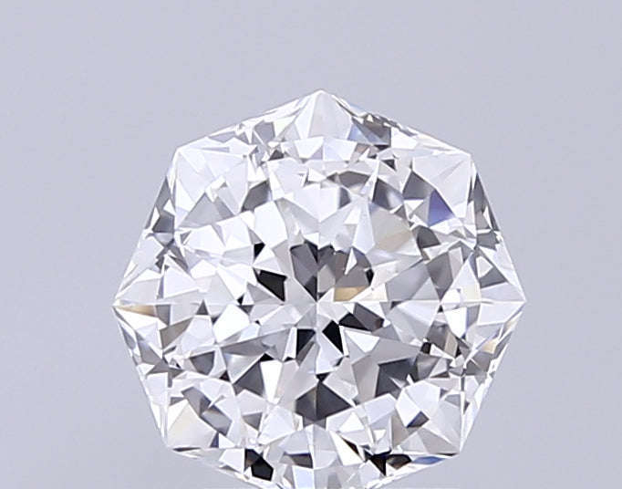 2.04 Carat Octagonal Lab Grown Diamond Aortas Diamond Jewels