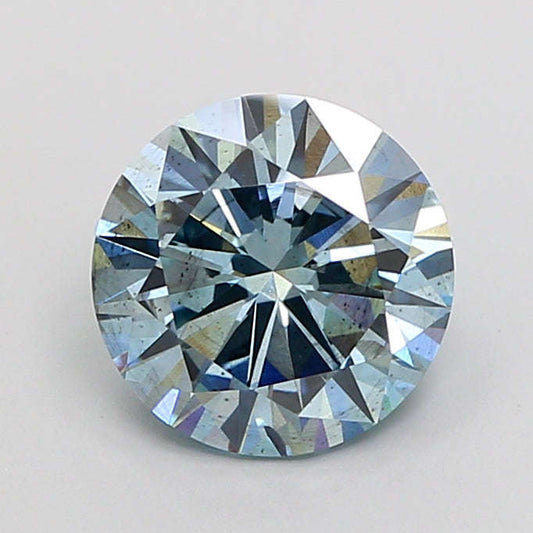2 Carat Round Lab Grown Diamond Aortas Diamond Jewels