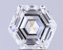 3.02 Carat Hexagonal Lab Grown Diamond