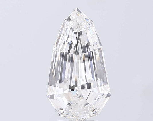 5.03 Carat Decagonal Lab Grown Diamond Aortas Diamond Jewels
