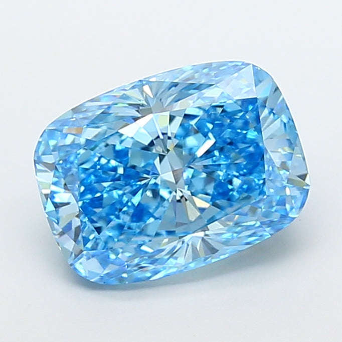 5.05 Carat Cushion Modified Lab Grown Diamond Aortas Diamond Jewels