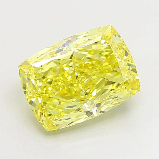 5.16 Carat Cushion Modified Lab Grown Diamond Aortas Diamond Jewels
