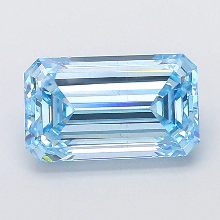 5.51 Carat Emerald Lab Grown Diamond
