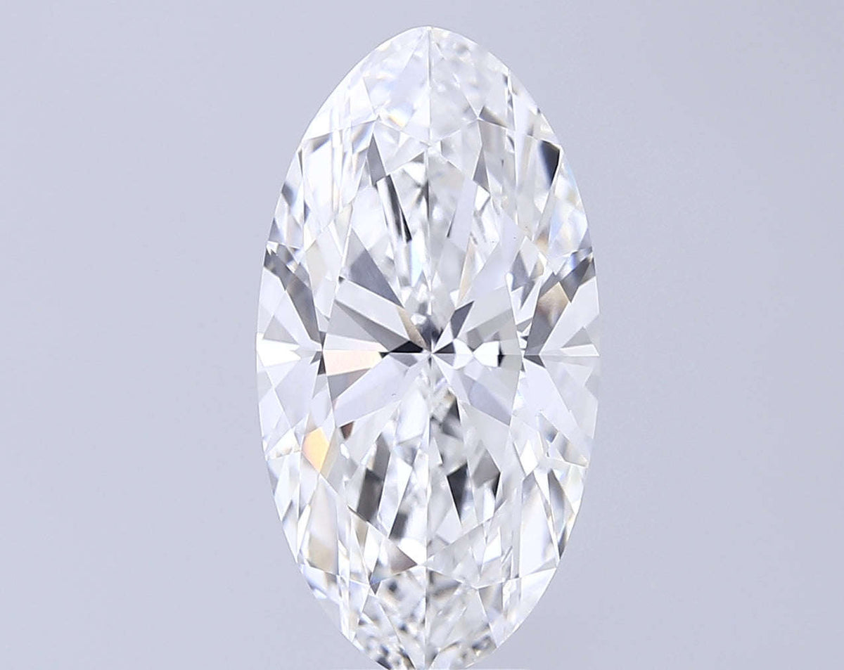 6.08 Carat Moval Lab Grown Diamond Aortas Diamond Jewels