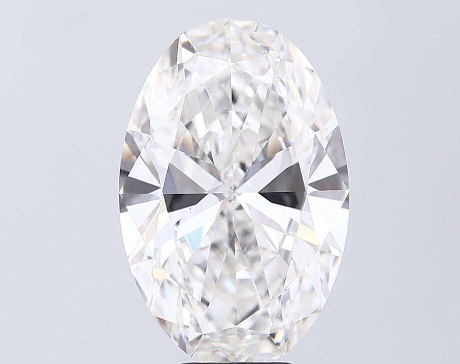 7.03 Carat Oval Lab Grown Diamond