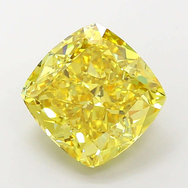 7.05 Carat Cushion Modified Lab Grown Diamond Aortas Diamond Jewels