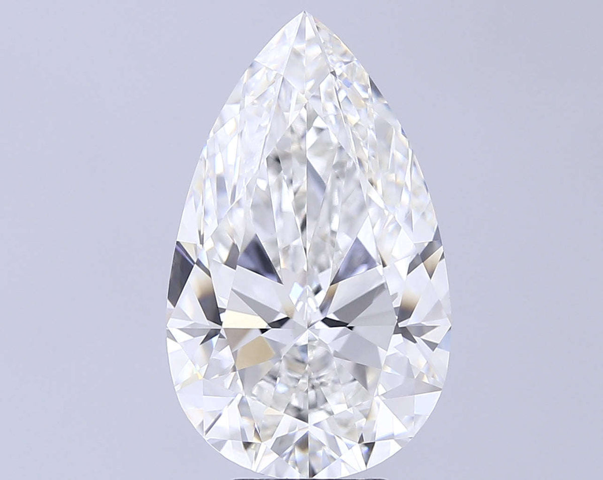8.07 Carat Pear Lab Grown Diamond Aortas Diamond Jewels