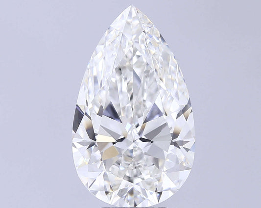 8.07 Carat Pear Lab Grown Diamond Aortas Diamond Jewels