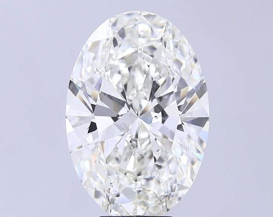 8.08 Carat Oval Lab Grown Diamond Aortas Diamond Jewels