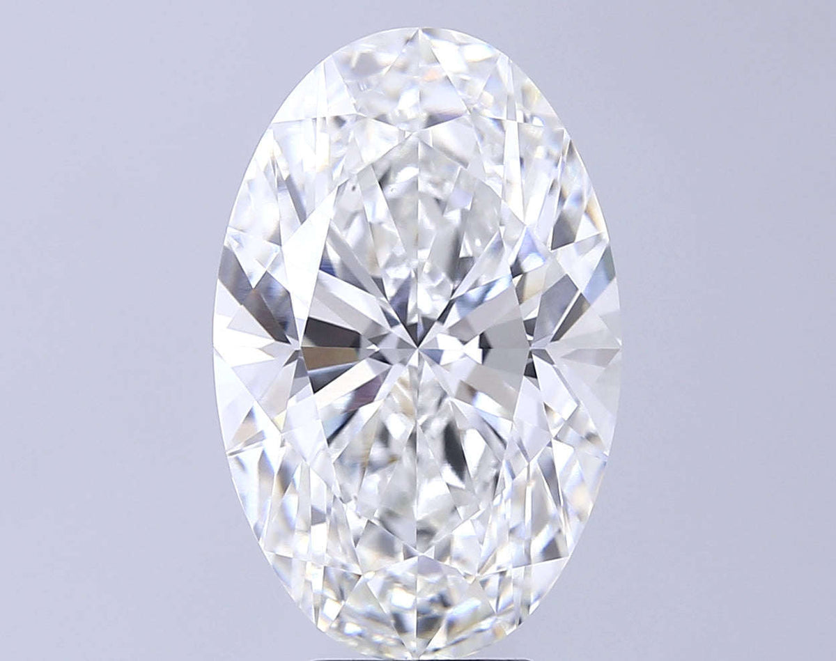 8.51 Carat Oval Lab Grown Diamond Aortas Diamond Jewels