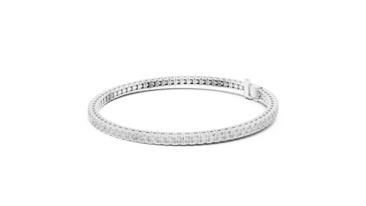 Princess Cut Diamond Tennis Bracelet Aortas Diamond Jewels