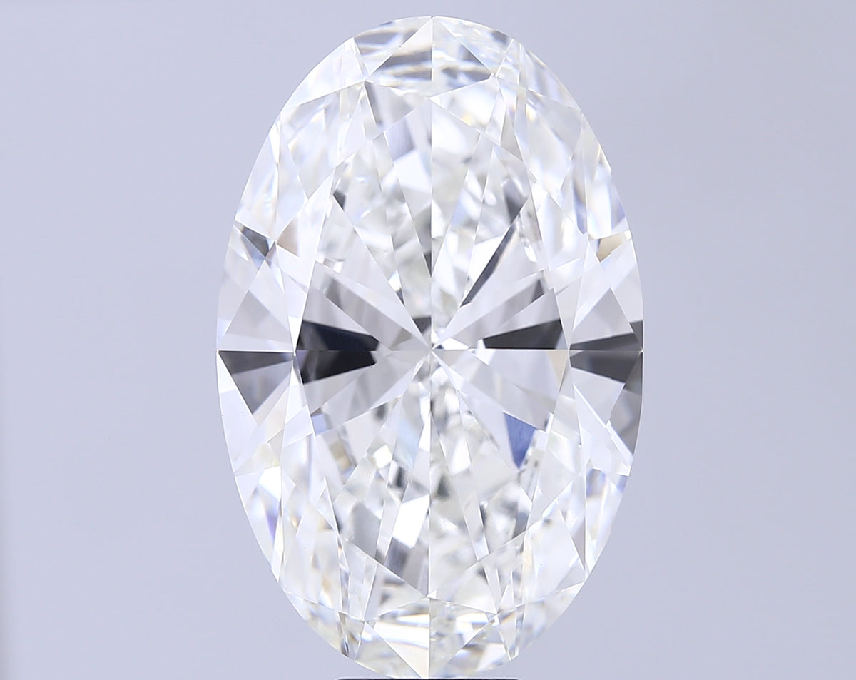 15.04 Carat Oval Lab Grown Diamond
