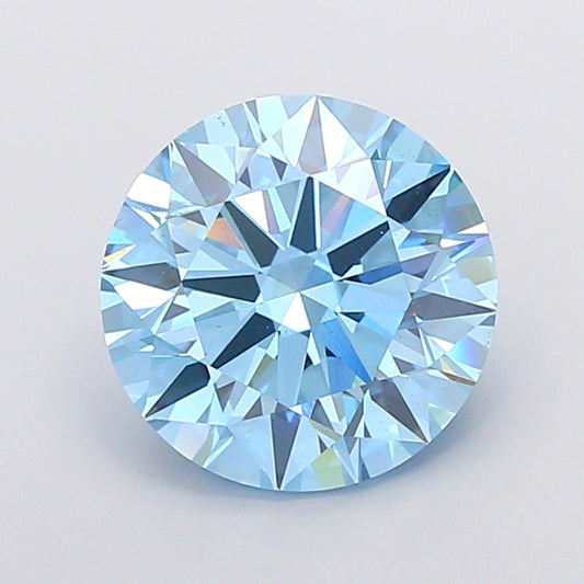 6 Carat Round Lab Grown Diamond