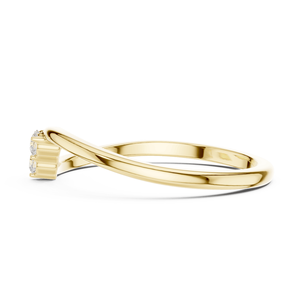 Toi et Moi Diamond Ring featuring two brilliant round stones set side by side on a sleek polished band by Aortas Jewels.